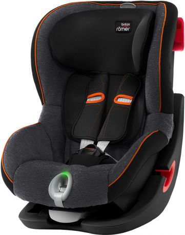 Автокресло детское Britax Roemer King II LS Black Series Black Marble Highline от 9 до 18 кг, 2000025268, черный, серый