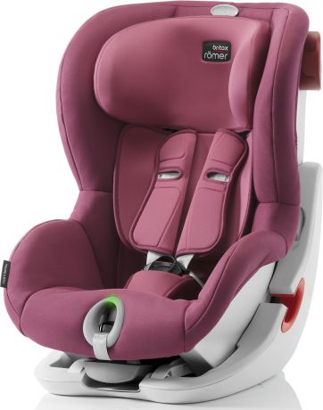 Автокресло детское Britax Roemer King II LS Wine Rose Trendline, от 9 до 18 кг