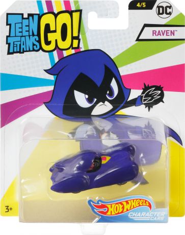 Машинка Hot Wheels DC Teen Titans Raven, DMH73_FLJ14