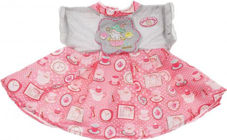 Одежда Zapf Creation для куклы Baby Annabell, цвет: серый, розовый. 700-839