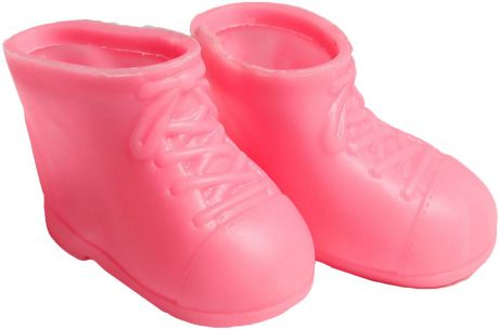 Ботинки для куклы "Бантики", 3495198, длина стопы 6,5 см, розовый