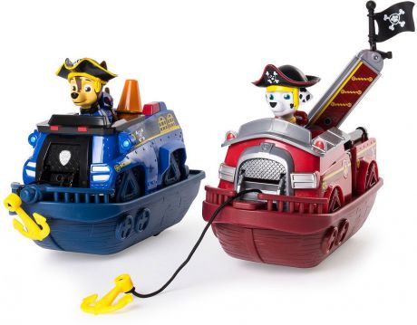 Paw Patrol Игровой набор Pirate Vehicles. Chase and Marshall