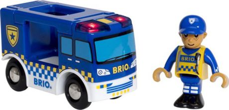 Игровой набор Brio "Полиция", 33825, 2 элемента