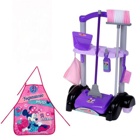 Набор игровой Disney "Помощница Минни", 1268608, фиолетовый, 13 предметов