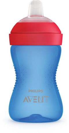 Поильник с мягким носиком Philips Avent SCF802/01, синий, от 9 месяцев, 300 мл