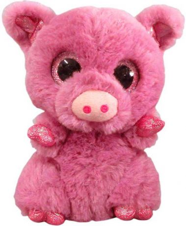 Teddy Мягкая игрушка Свинка цвет розовый 15 см