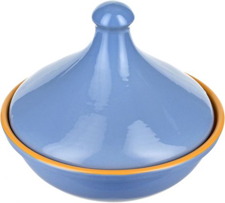 Тажин Борисовская керамика "Радуга", цвет: голубой, 500 мл