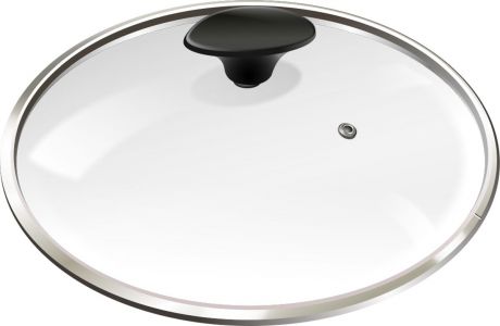 Крышка для посуды "Lumme", с паровыпуском, 14 см. LU-GL14