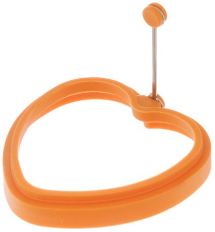 Форма для яичницы Mayer & Boch "Сердце", цвет: оранжевый