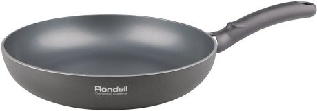 Сковорода Rondell "Drive", с антипригарным покрытием, цвет: серый. Диаметр 24 см