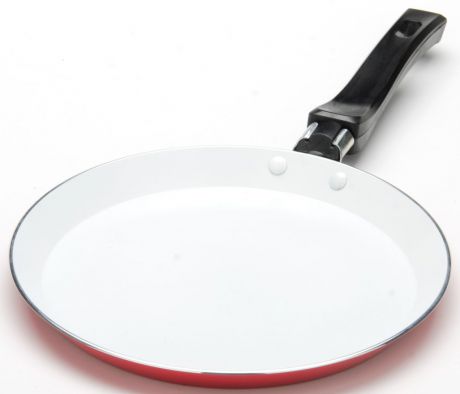 Сковорода для блинов "Mayer & Boch", с керамическим покрытием, цвет: красный. Диаметр 26 см. 20160-1