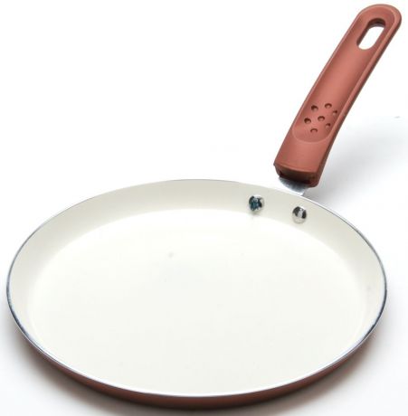 Сковорода для блинов "Mayer & Boch", с керамическим покрытием, цвет: бронза. Диаметр 26 см. 22226-2