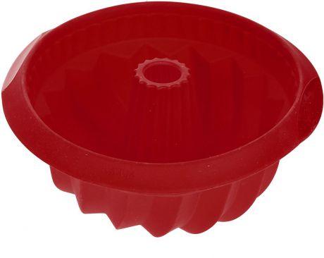 Форма для выпечки Lekue "Саварин", цвет: красный. Диаметр 22 см