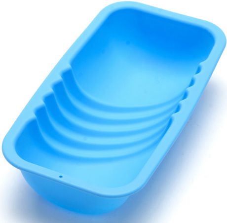 Форма для выпечки силиконовая "Mayer & Boch", цвет: синий, 850 мл. 28067-3