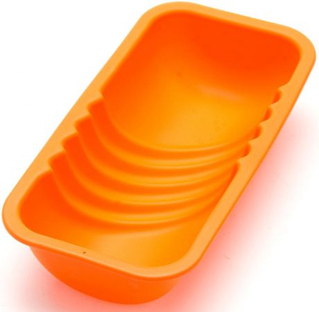 Форма для выпечки силиконовая "Mayer & Boch", цвет: оранжевый, 850 мл. 28067-1