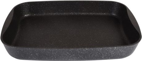 Противень Kukmara "Темный мрамор", с антипригарным покрытием, 33,5 х 22 х 5,5 см