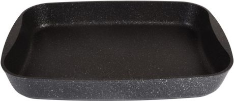 Противень Kukmara "Темный мрамор", с антипригарным покрытием, 40 х 29,5 х 5 см