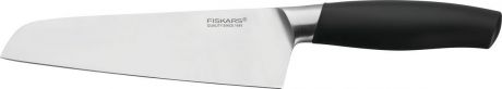 Нож кухонный Fiskars "Functional Form Plus", цвет: черный, длина лезвия 17 см
