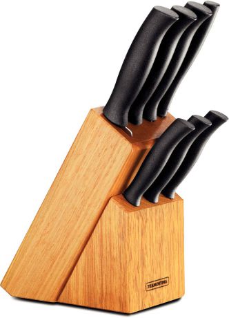 Набор ножей Tramontina "Athus", цвет: черный, 8 предметов