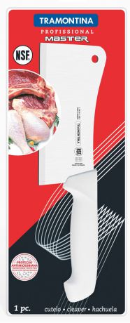 Топорик для мяса Tramontina "Profissional Master", цвет: белый, длина лезвия 15 см