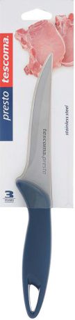 Нож обвалочный Tescoma "Presto", цвет: синий, длина лезвия 12 см