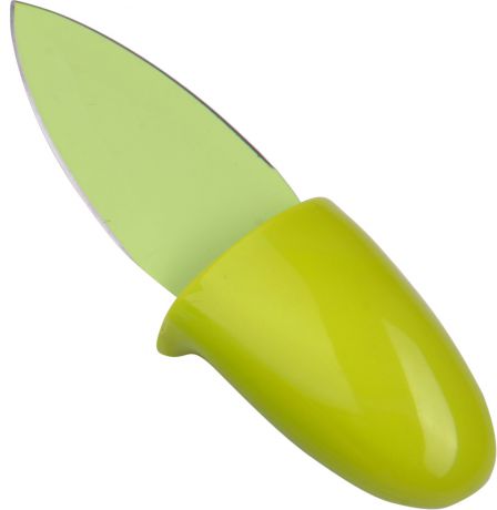 Нож для сыра Mayer & Boch, цвет: салатовый, длина лезвия 6 см