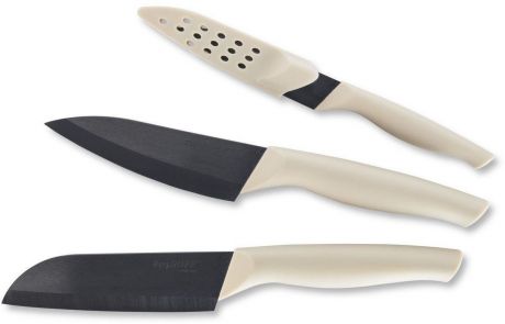Набор керамических ножей BergHOFF "Eclipse", с чехлами, 3 предмета