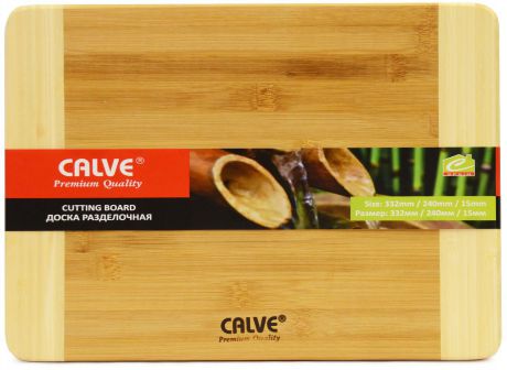 Доска разделочная "Calve", деревянная, 28,3 х 21,5 х 1,5 см
