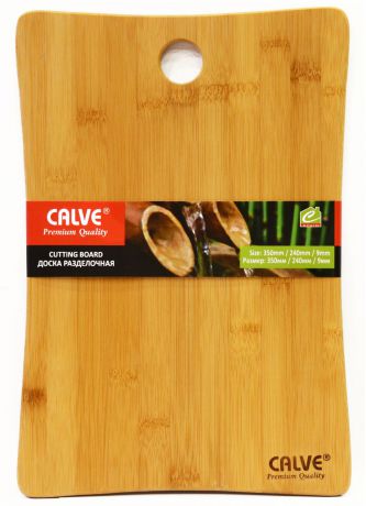 Доска разделочная "Calve", деревянная, 35 х 24 х 0,9 см