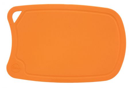 Доска разделочная "TimA", цвет: оранжевый, 28 х 19 см