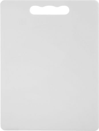 Доска разделочная "Zeller", цвет: белый, 28 х 20 х 0,3 см