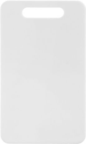 Доска разделочная "Zeller", цвет: белый, 24 х 14 х 0,4 см