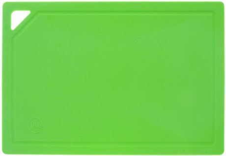 Доска разделочная "TimA", гибкая, цвет: зеленый, 31 х 21 х 0,3 см