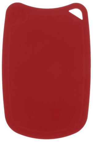Доска разделочная "TimA", цвет: бордовый, 28 см х 19 см