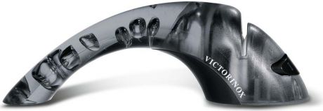 Точилка для кухонных ножей "Victorinox", с 2 керамическими дисками, цвет: черный