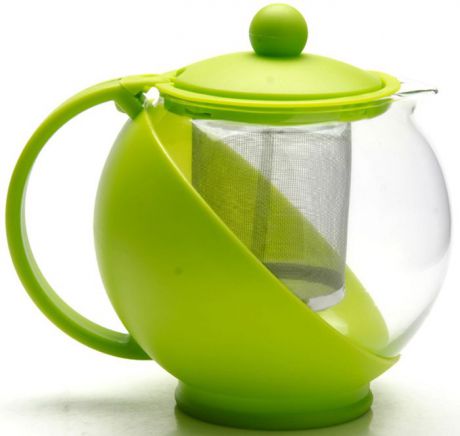 Чайник заварочный "Mayer & Boch", цвет: зеленый, 1,25 л. 25739-1