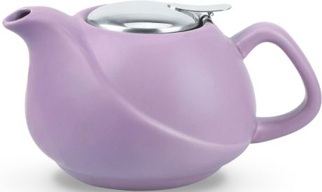 Заварочный чайник "Fissman", с ситечком, цвет: лиловый, 750 мл. 9326