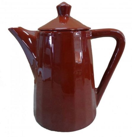 Чайник заварочный Борисовская керамика "Ностальгия", цвет: коричневый, 800 мл