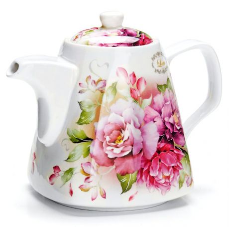 Заварочный чайник Loraine "Цветы", 1,1 л. 26545