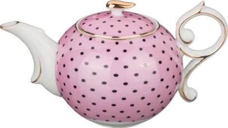 Чайник заварочный Lefard "Розовый в горошек", 250 мл