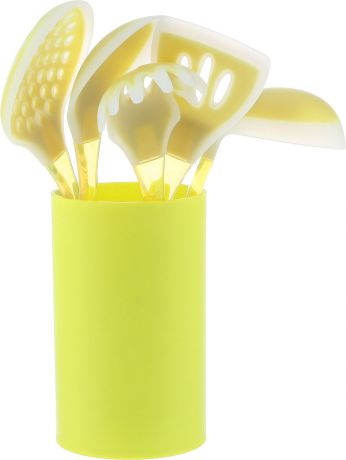 Набор кухонных принадлежностей "Mayer & Boch", цвет: салатовый, желтый, 6 предметов