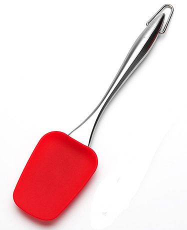 Лопатка кулинарная "Mayer & Boch", цвет: красный, длина 26 см