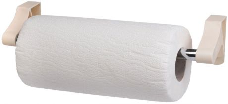 Держатель для бумажных полотенец Berossi "Prestige", навесной, с полотенцем, цвет: слоновая кость, 31,7 х 9 х 12,5 см