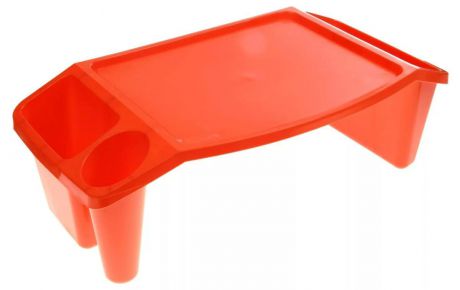 Подставка-столик универсальная "Berossi", цвет: оранжевый, 58,5 х 30,7 х 20,7 см