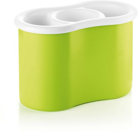 Сушилка для столовых приборов Guzzini "Forme Casa", цвет: зеленый, 13,7 х 20,4 х 11,2 см