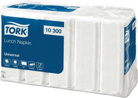 Салфетки Tork "Big Pack", цвет: белый, 33 х 32,6 см, 500 шт. 127893