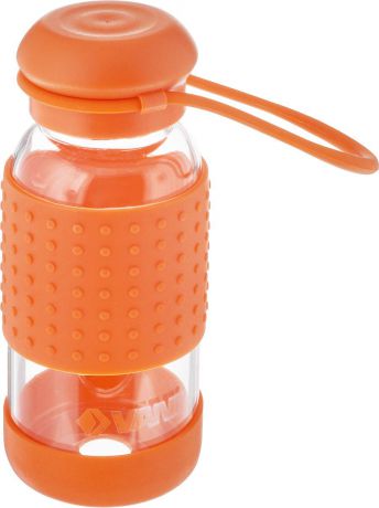 Бутылка для воды "VANI", цвет: оранжевый, 360 мл
