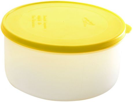 Емкость для продуктов Plastic Centre "Bio", цвет: желтый, прозрачный, 150 мл