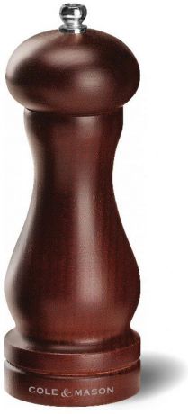 Мельница для соли Cole & Mason "Forest Capstan", цвет: темно-коричневый, 4 х 4 х 16,5 см