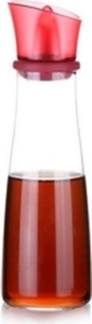 Емкость для масла и уксуса Tescoma "Vitamino", цвет: фуксия, прозрачный, 250 мл